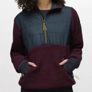 prAna IncrediWool Half Zip Pullover